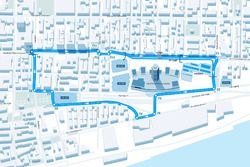 Montreal ePrix track layout