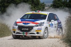 Giuseppe Testa e Daniele Mangiarotti Peugeot 208 R2, Peugeot Sport Italia
