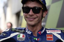 Second place Valentino Rossi, Yamaha Factory Racing