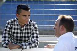 Pascal Wehrlein, Manor and Ullrich Fritz, Team Principal Mercedes-AMG HWA
