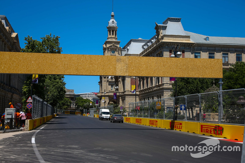 Circuito de ciudad de Bakú curva 14