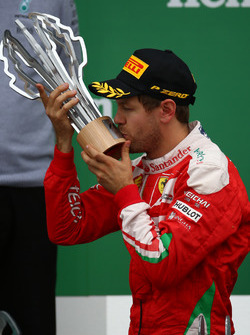 2nd place Sebastian Vettel, Scuderia Ferrari SF16-H