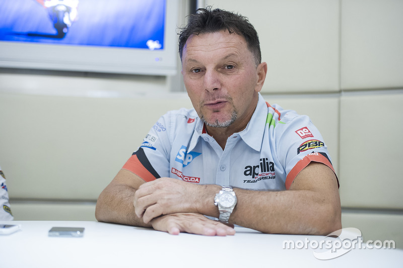 Fausto Gresini, Aprilia Gresini Racing Team Director del equipo