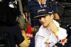 Max Verstappen, Red Bull Racing on the grid