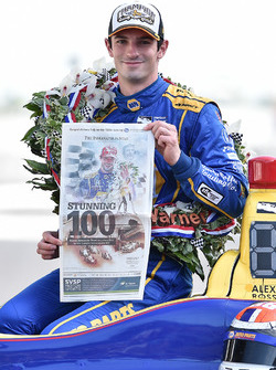 Race winner Alexander Rossi, Herta - Andretti Autosport Honda