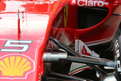 Ferrari SF16-H side pods inlet detail