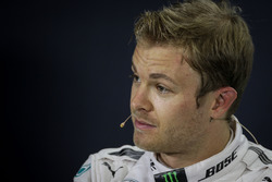 Nico Rosberg, Mercedes AMG F1 in the FIA Press Conference