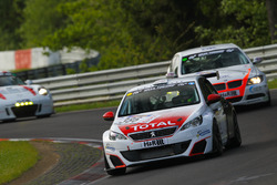 Grégoire Demoustier, Jürgen Nett, Michael Bohrer, Loeb Racing, Peugeot 308 Racing Cup