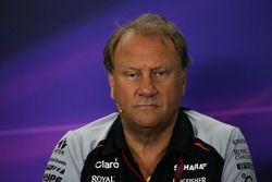 Robert Fernley, directeur adjoint Sahara Force India F1 lors de la conférence de la FIA