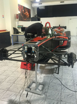 Venturi, monoposto 2016-2017 in assemblaggio in fabbrica