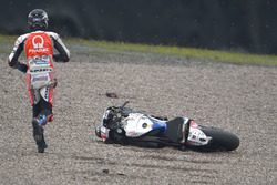 Chute de Scott Redding, Pramac Racing