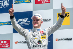 Podium, Maximilian Günther, Prema Powerteam Dallara F312 - Mercedes-Benz
