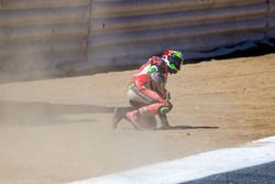 Problemas en la corksrew para Davide Giugliano, Aruba.it Racing - Ducati