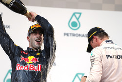 Podium: Race winner Daniel Ricciardo, Red Bull Racing