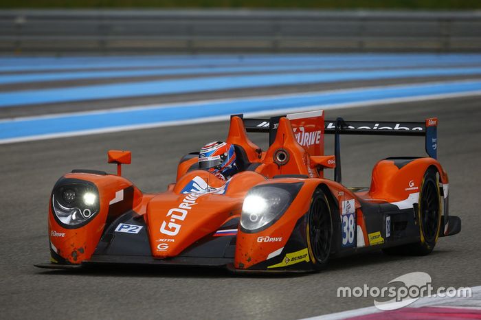 #38 G-Drive Racing Gibson 015S-Nissan: Simon Dolan, Giedo van der Garde, Harry Tincknell