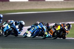 Brad Binder, Red Bull KTM Ajo, KTM; Jorge Navarro, Estrella Galicia 0,0, Honda