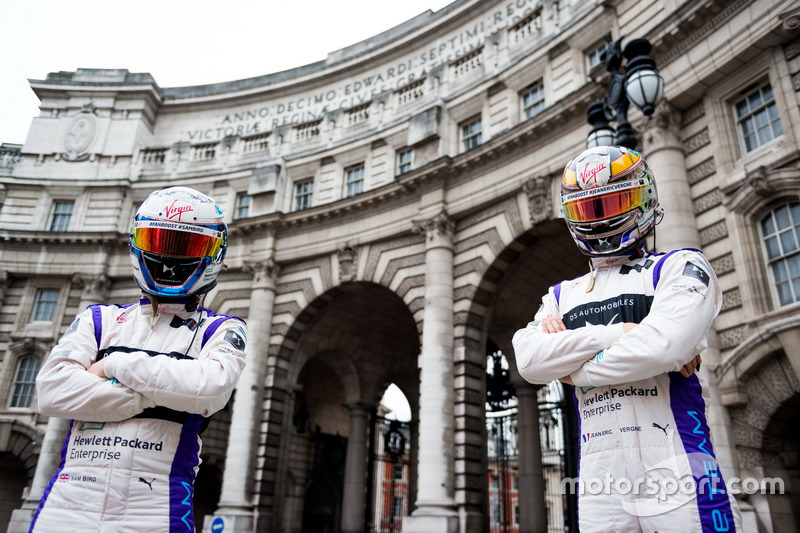 Jean-Eric Vergne and Sam Bird, DS Virgin Racing