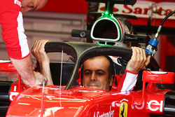 Ferrari SF16-H with Halo cockpit cover