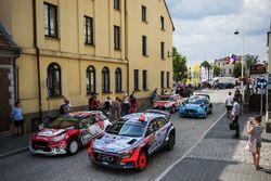 Daniel Sordo, Marc Marti, Hyundai i20 WRC, Hyundai Motorsport and Stéphane Lefebvre, Gabin Moreau, C