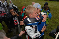 Ott Tanak, DMACK World Rally Team con Andreas Mikkelsen, Volkswagen Polo WRC, Volkswagen Motorsport