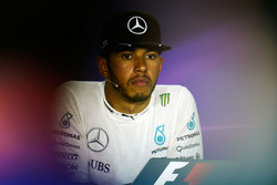 Lewis Hamilton, Mercedes AMG F1 lors de la conférence de presse de la FIA