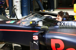 Red Bull Racing RB12 with the Aero Screen