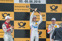 Лукас Ауэр на подиуме, Mercedes-AMG Team Mücke, Mercedes-AMG C63 DTM