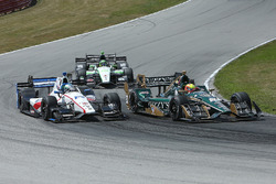 Spencer Pigot, Ed Carpenter Racing Chevrolet, R.C. Enerson, Dale Coyne Racing Honda