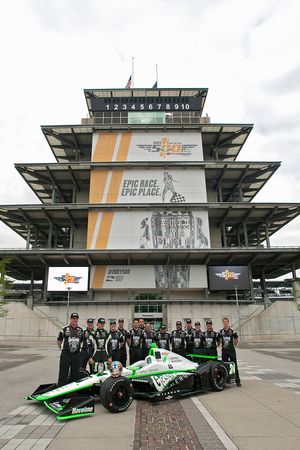 Presentation for the car of Conor Daly, Dale Coyne Racing Honda