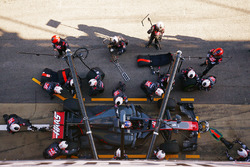 Пит-стоп: Ромен Грожан, Haas F1 VF-17