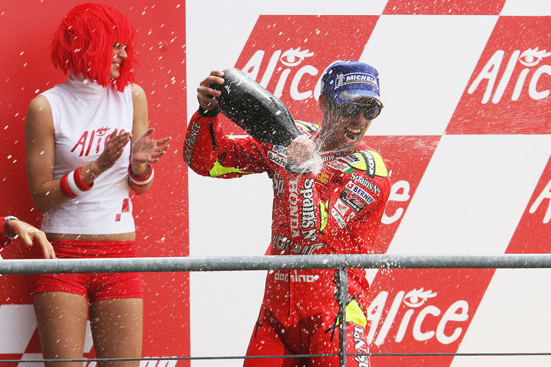 Podium: Marco Melandri, Fortuna Honda