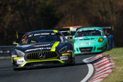 Nico Bastian, Christian Hohenadel, Dominik Baumann, AMG-Team HTP Motorsport, Mercedes AMG GT3