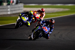 Maverick Maverick Viñales, Yamaha Factory Racing; Valentino Rossi, Yamaha Factory Racing