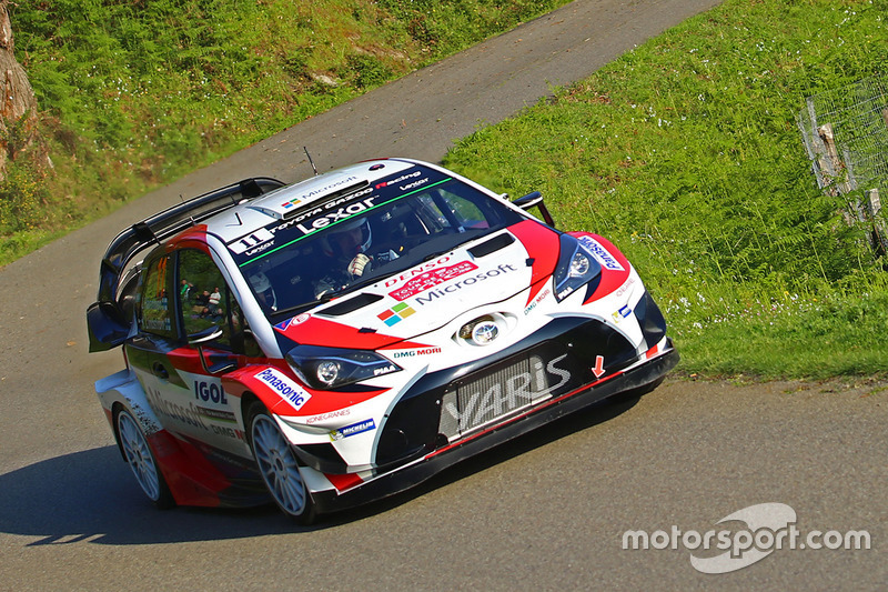 Juho Hänninen, Kaj Lindström, Toyota Yaris WRC, Toyota Racing