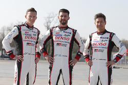 Mike Conway, Jose Maria Lopez, Kamui Kobayashi, Toyota Racing