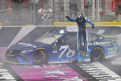 Race winner Martin Truex Jr., Furniture Row Racing Toyota