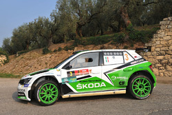Umberto Scandola, Guido D'Amore, Skoda Fabia R5, Skoda Motorsport Italia