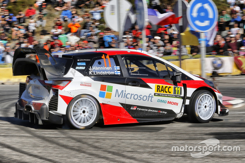 Юхо Хяннинен и Кай Линдстрём, Toyota Yaris WRC