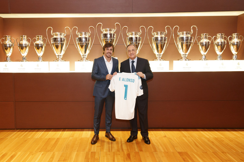 Fernando Alonso dan Florentino Pérez, Presiden Real Madrid