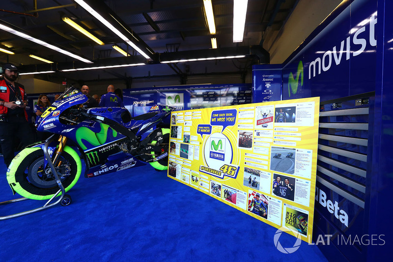 The bike of Valentino Rossi, Yamaha Factory Racing