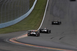 Graham Rahal, Rahal Letterman Lanigan Racing Honda, Helio Castroneves, Team Penske Chevrolet, J.R. H