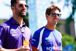 Jose Maria Lopez, DS Virgin Racing, et Antonio Felix da Costa, Amlin Andretti Formula E Team