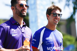 Jose Maria Lopez, DS Virgin Racing, and Antonio Felix da Costa, Amlin Andretti Formula E Team