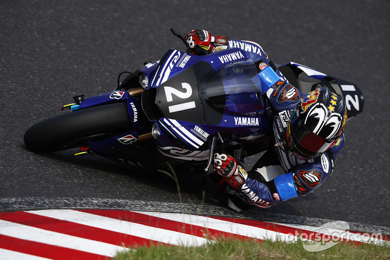 #21 Yamaha Factory Racing Team: Katsuyuki Nakasuga, Alex Lowes, Michael Van Der Mark