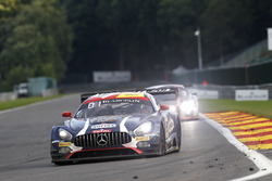 #90 Akka ASP Mercedes-AMG GT3: Michael Meadows, Raffaele Marciello, Edoardo Mortara