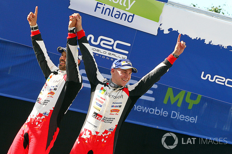 Ganadores Esapekka Lappi, Janne Ferm, Toyota Racing