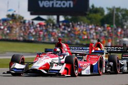 Marco Andretti, Andretti Autosport with Yarrow Honda, James Hinchcliffe, Schmidt Peterson Motorsports Honda