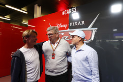 Sean Bratches, Ticari Haklar Direktörü, Formula One Group, Actor Owen Wilson, Ross Brawn, Motorsporl