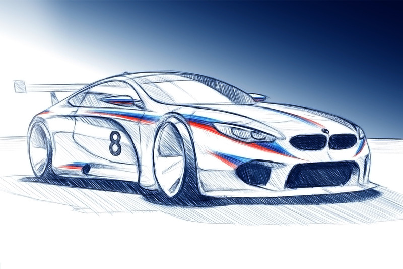 BMW M8 GTE representación