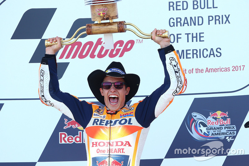 Podium: race winner Marc Marquez, Repsol Honda Team